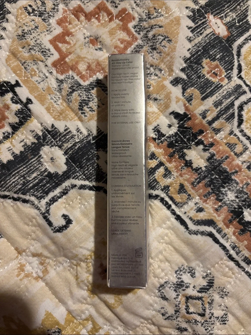 Blading All-Day Lip Stain — Silver Packaging